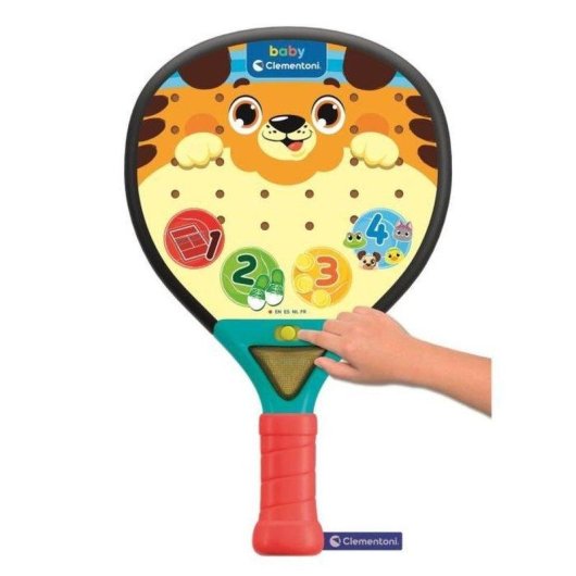 Juguete educativo Clementoni Baby Padel Interactivo con luces y sonidos