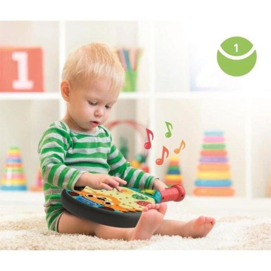 Juguete educativo Clementoni Baby Padel Interactivo con luces y sonidos