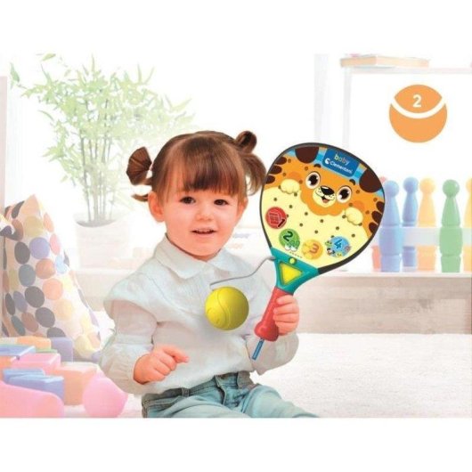 Juguete educativo Clementoni Baby Padel Interactivo con luces y sonidos
