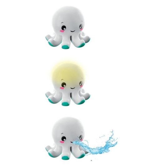 Pulpo de baño interactivo Clementoni Colin luces música