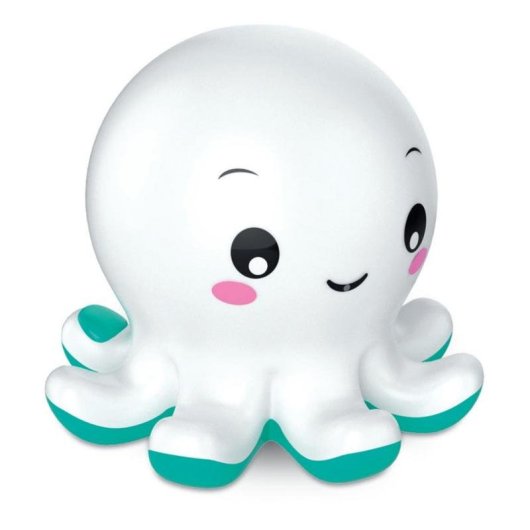 Pulpo de baño interactivo Clementoni Colin luces música