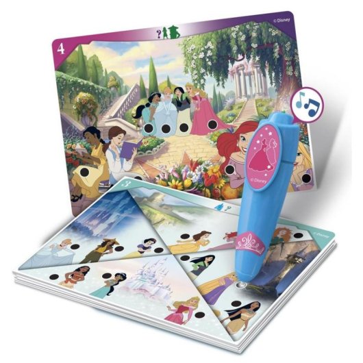 Jogo Educativo Interactivo Clementoni Quizzy Princess 36+ Meses 24 Atividades