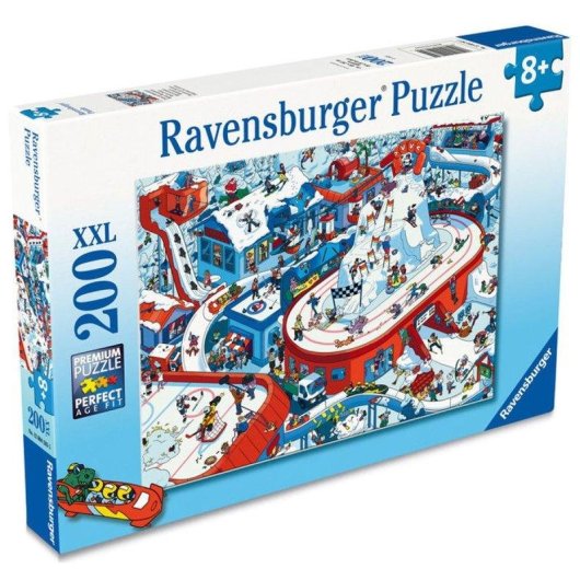 Puzzle Ravensburger XXL 200 peças Desportos de Inverno 8 anos
