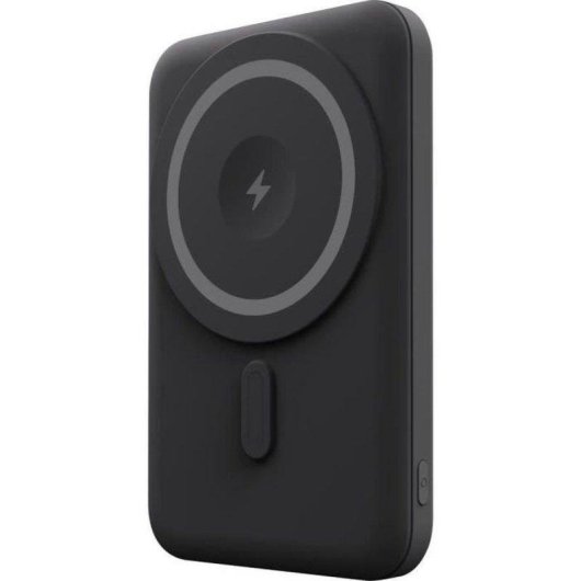 Powerbank Yenkee YPB 501 5000 mAh MagSafe Kabellose Magnetische Ladung 15W USB-C Schwarz