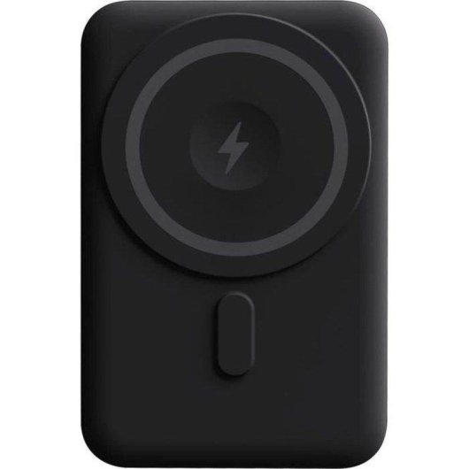 Powerbank Yenkee YPB 501 5000 mAh MagSafe Kabellose Magnetische Ladung 15W USB-C Schwarz