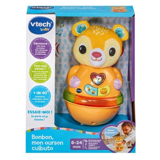 Osito interactivo VTech Bonbon para bebés 6-24 meses