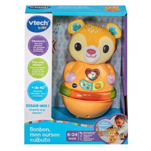 Osito interactivo VTech Bonbon para bebés 6-24 meses