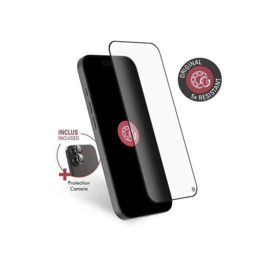 Force Glass CeramicShield 2.5D Schutzfolien-Set für iPhone 17/16 Pro