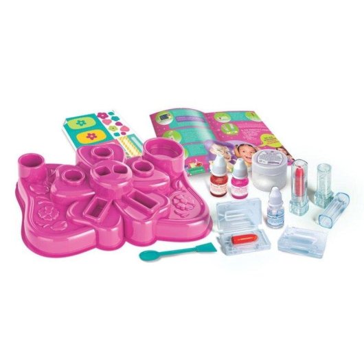 Kit science maquillage Clementoni My Lipstick Lab +8 ans, arôme et brillant