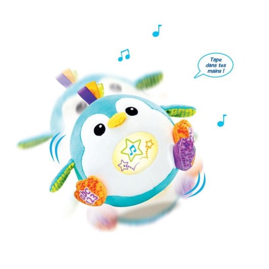 Peluche Interactivo VTech Baby Rouli'pingouin Magic Ball Multicolor