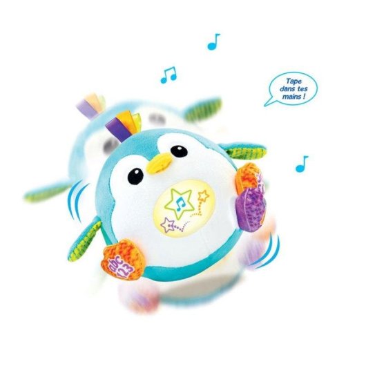 Peluche Interactivo VTech Baby Rouli'pingouin Magic Ball Multicolor