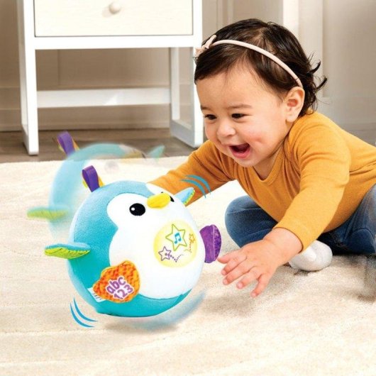 Peluche Interactivo VTech Baby Rouli'pingouin Magic Ball Multicolor