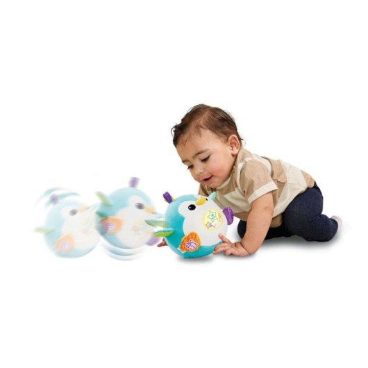 Peluche Interactivo VTech Baby Rouli'pingouin Magic Ball Multicolor