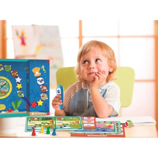 Clementoni Interaktiver Stift Lernspiel-Set 60 Spiele