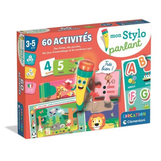 Clementoni Interaktiver Stift Lernspiel-Set 60 Spiele
