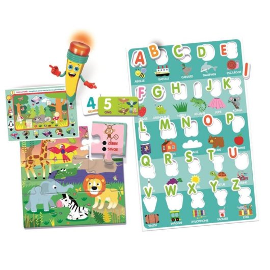 Clementoni Interaktiver Stift Lernspiel-Set 60 Spiele