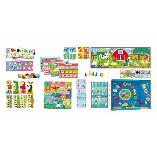 Clementoni Interaktiver Stift Lernspiel-Set 60 Spiele