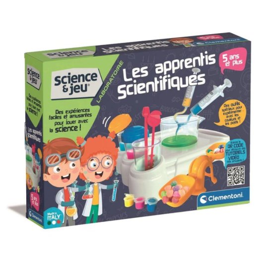 Laboratorio Científico Multisensorial Clementoni Les Apprentis Scientists (5+)