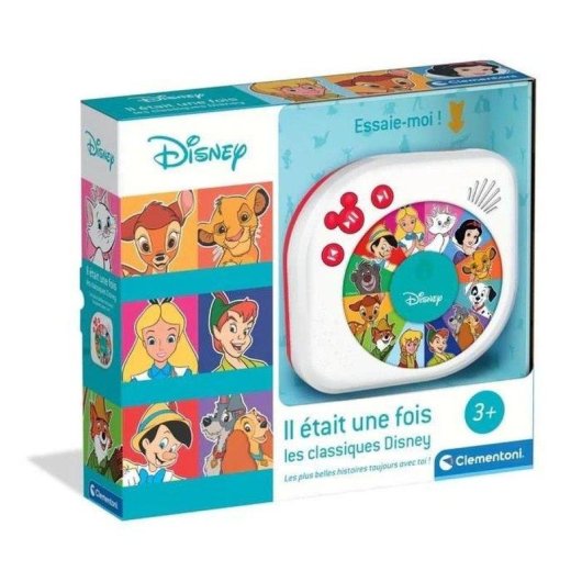 Reproductor de historias infantil Clementoni Disney Story Player 12 relatos, altavoz integrado