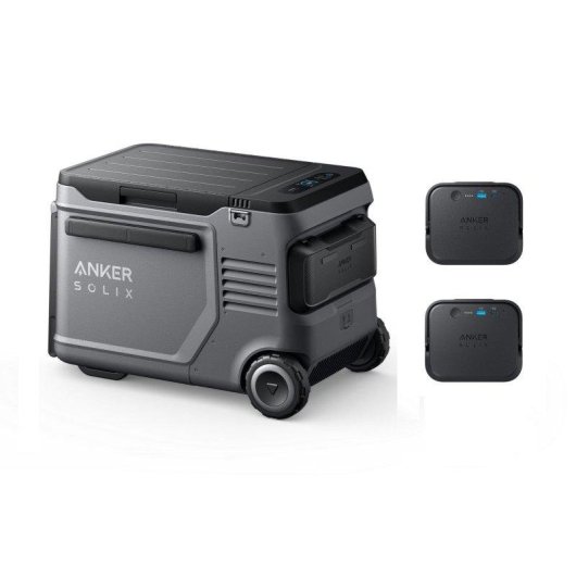 Estação de energia Anker Solix Everfrost 2 40L + 288Wh 1 USB-A e 1 USB-C Bateria LFP Extra
