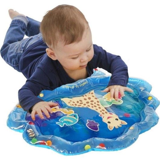 Alfombra de agua sensorial inflable Sophie La Girafe para bebés desde 3 meses