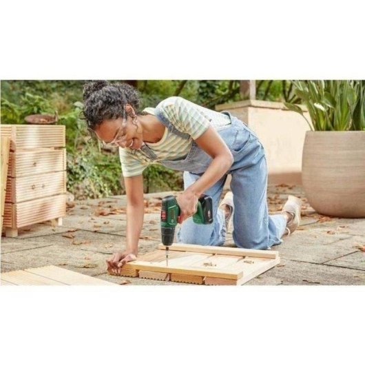 Taladro atornillador inalámbrico Bosch EasyDrill 18V-40 40 Nm 2 baterías