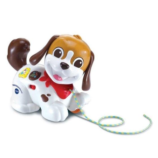 Brinquedo Interativo VTech 1,2,3 Promène-moi Cão Pelúcia 12-36 meses