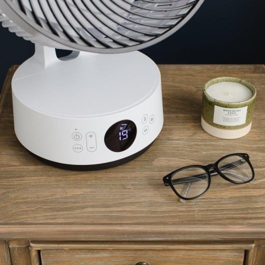 Tischventilator Tragbar Meaco MeacoFan Sefte 10 Pro 12 Stufen Leise Wi-Fi