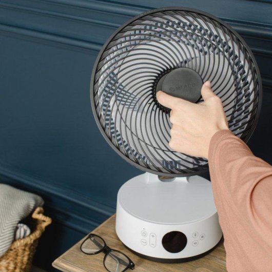 Tischventilator Tragbar Meaco MeacoFan Sefte 10 Pro 12 Stufen Leise Wi-Fi