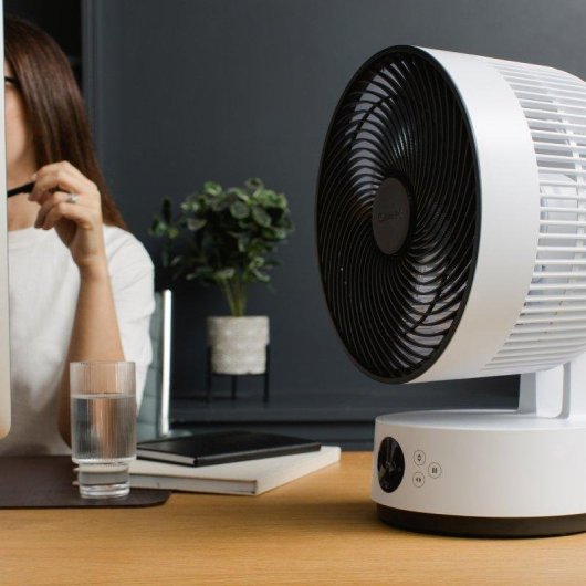 Tischventilator Tragbar Meaco MeacoFan Sefte 10 Pro 12 Stufen Leise Wi-Fi