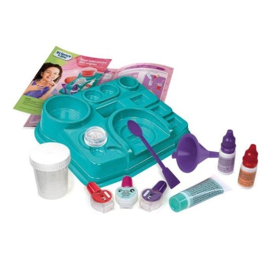 Kit Científico de Arte de Unhas Clementoni Mon Laboratoire Des Ongles