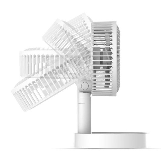 Mini Ventilador Taurus Mesa Recargable Motor BLDC 4 Velocidades Temporizador Silencioso USB-C