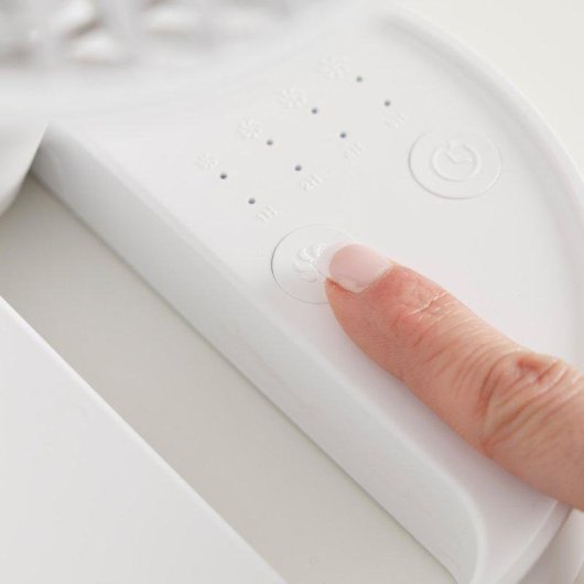 Mini Ventilador Taurus Mesa Recargable Motor BLDC 4 Velocidades Temporizador Silencioso USB-C