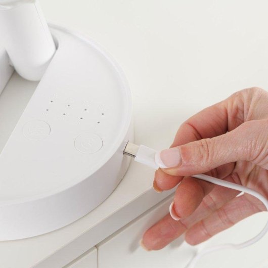 Mini Ventilador Taurus Mesa Recargable Motor BLDC 4 Velocidades Temporizador Silencioso USB-C
