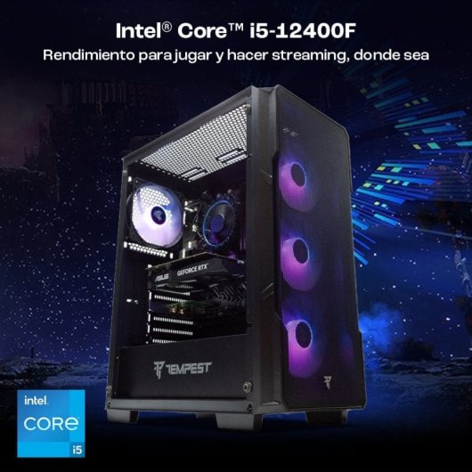 PcCom Lite Intel Core i5-12400F / 16GB / 500GB SSD / RTX 3050