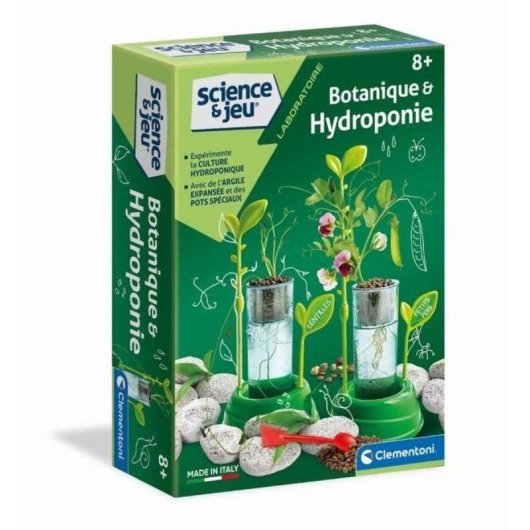 Kit Educativo Hidroponia Clementoni Botanics & Hydroponics Sem Solo (8+)