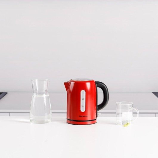 Hervidor de agua Taurus Vintage Compact Red 2200W 1L