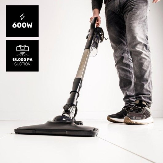 Aspirador vertical sin bolsa Taurus Homeland Endless 600W 18.000 Pa HEPA11