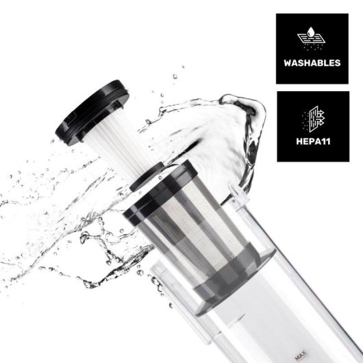 Aspirador vertical sin bolsa Taurus Homeland Endless 600W 18.000 Pa HEPA11