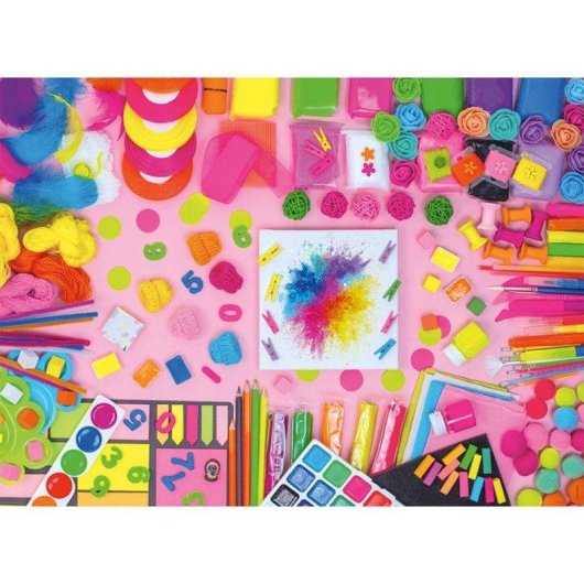 Puzzle Nathan L’atelier Du Bricolage 250 Peças 8+ Cartão 49x36 cm