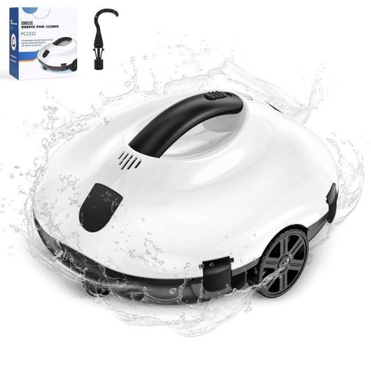 Robot Poolreiniger Blossom PC2332 Kabellos Auto-Parken 130 Min 80 m²