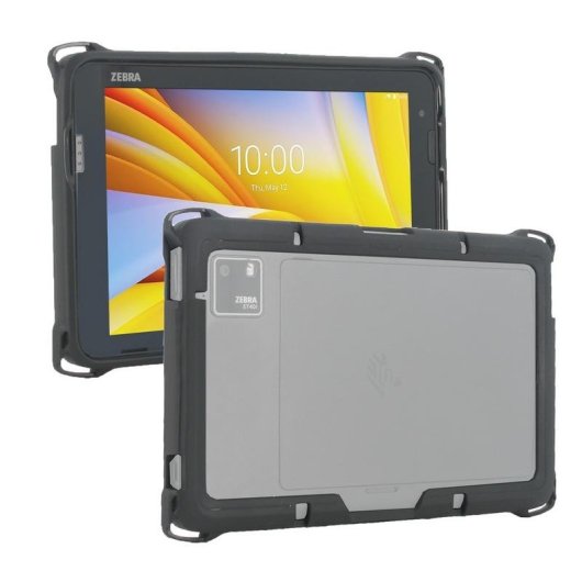 Capa Mobilis Protech Antichoc para Zebra ET401 8" Preta