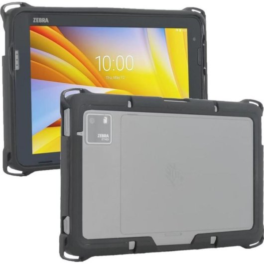 Capa Mobilis Protech Antichoc para Zebra ET401 8" Preta