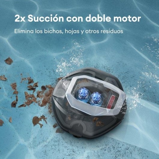 Robot Limpiafondos Piscina Ultenic Sans Fil 90min 80m²
