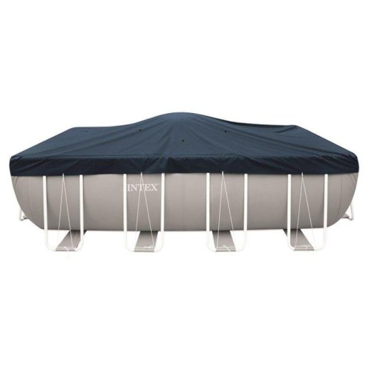 Lona de invierno Intex para piscina elevada rectangular 7,32 x 3,66 m