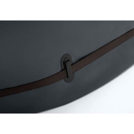 Cubierta Térmica Intex PureSpa Cuadrada 6 Plazas Espuma Alta Densidad Gris Oscuro