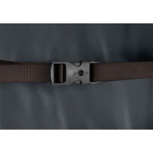 Cubierta Térmica Intex PureSpa Cuadrada 6 Plazas Espuma Alta Densidad Gris Oscuro