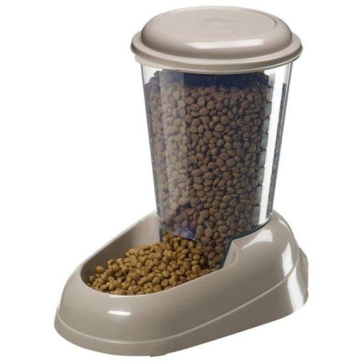 Distributore di mangime Ferplast Zenith 3L per gatti e cani piccoli