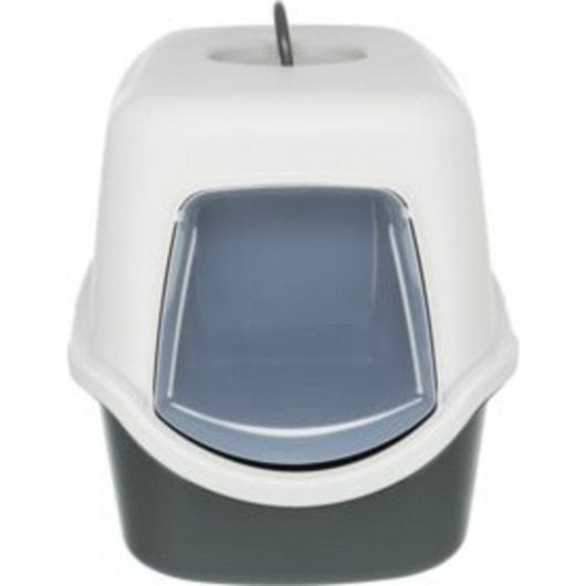Trixie Vico Geschlossene Katzentoilette mit abnehmbarem Deckel und Aktivkohlefilter