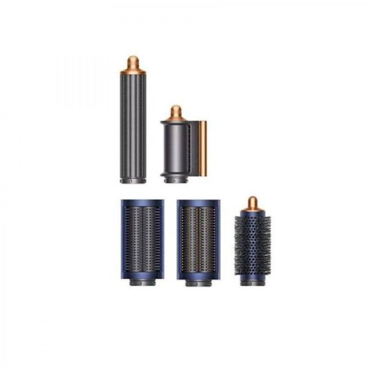 Multistyler Dam Electronics Airwrap Complete Long HS05 1300W Coanda 6 accessoires Bleu/Cuivre